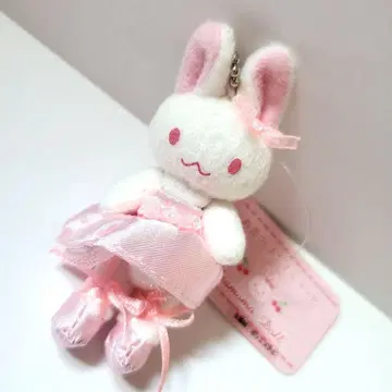 토끼 귀 토끼 귀 인형 꽃의 작은 마스코트