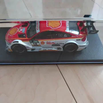 BMW DTM 미니카 쉘 로고 포함 1/43 메르세데스 2대 세트