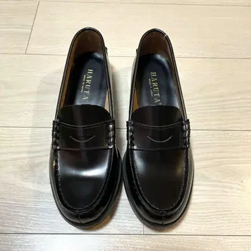 HARUTA 코인 로퍼 #3048 블랙 25.5cm