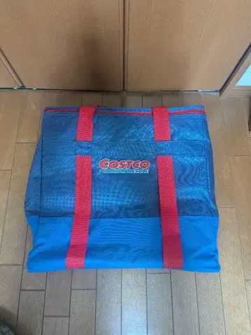 COSTCO 에코백 파랑/빨간색 2개 세트