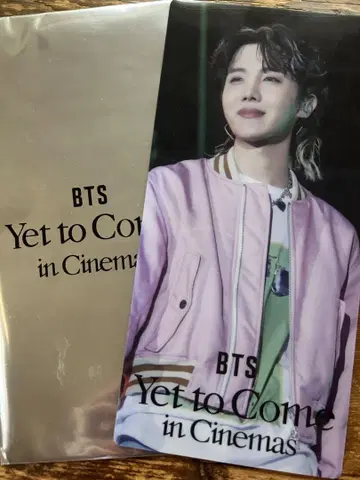 BTS Yet to Come in Cinemas 티켓 홀더