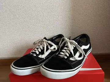 VANS 올드스쿨 블랙 검정 28cm (박스 없음)