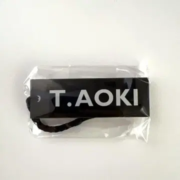 파트너 스트랩 나무 명판 시크릿 아오키