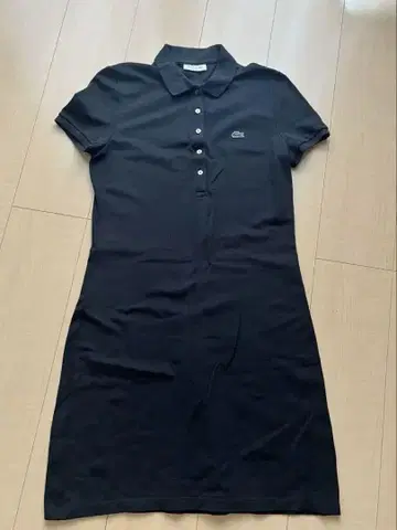라코스테 블랙 폴로 원피스