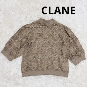 새상품급 CLANE 클라네 CLASSIC LACE TOPS 클래식 레이스