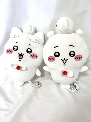 치이카와 생일 BIG 봉제 인형 하치와레 타치이카와 세트