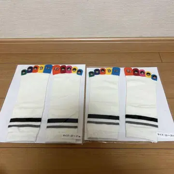 나니와 단시 양말 2켤레 세트 패밀리 클럽