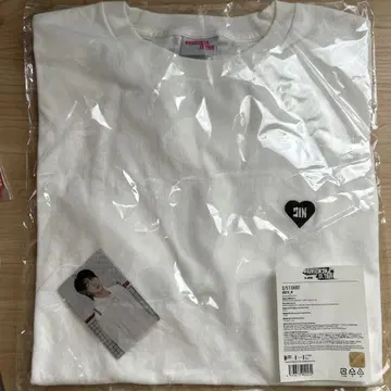 RUNSEOKJINinJAPAN 티셔츠 흰색 화이트 M 사이즈 jin