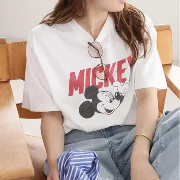 택 포함 새상품 저널 스탠다드 리룸 미키 티셔츠 M