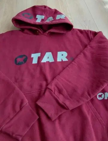 TAR 후드티 XL CAMBR 캠버 바디 와인 레드