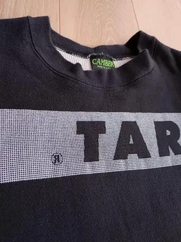 TAR 트레이닝복 XL CAMBR 캠버 바디 블랙 tar