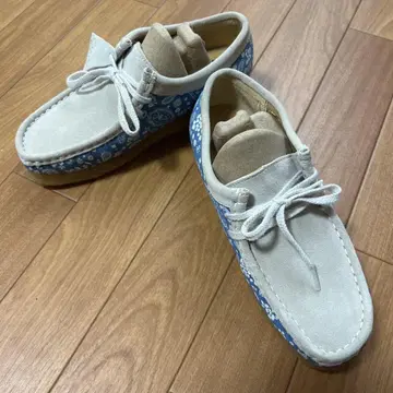 클락스 여성용 왈라비 페이즐리 무늬 UK4D
