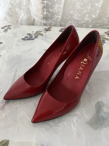새상품급 Diana 빨간색 하이힐 스틸레토 22cm