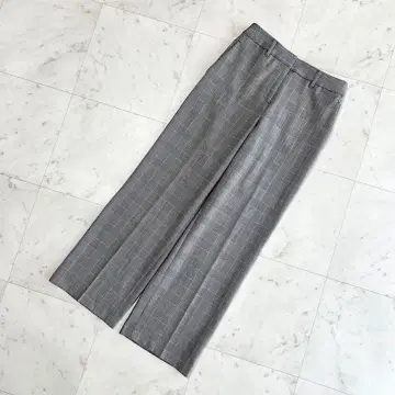 새상품급 PLST 플라스테 와이드 팬츠 블랙 그레이 블루 L
