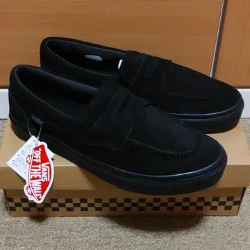 반스 로퍼 블랙 V196CF CN 슬립온 블랙 27cm