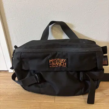 MYSTERY RANCH 블랙 백 힙 몽키 미국 규격