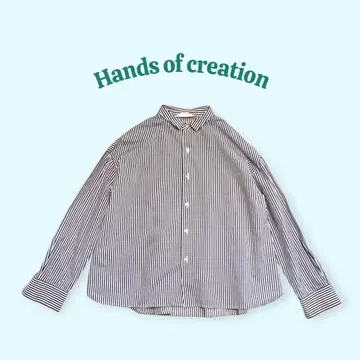 Hands of creation 스트라이프 셔츠