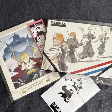 강철의 연금술사 BLEACH 원화전 굿즈