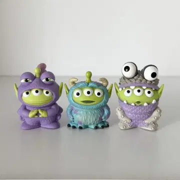 PIXAR 에이리언 리믹스 소프트 퍼펫 마스코트 3개 세트