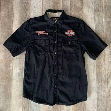 할리데이비슨 반팔 워크 셔츠 Harley-Davidson