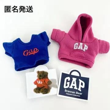 GAP 가챠가챠 브라난 베어 후드티 핑크