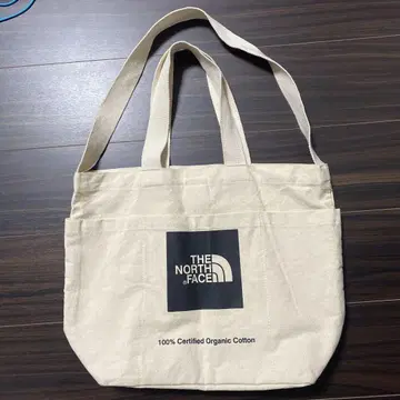 THE NORTH FACE 토트백 100% 오가닉 코튼