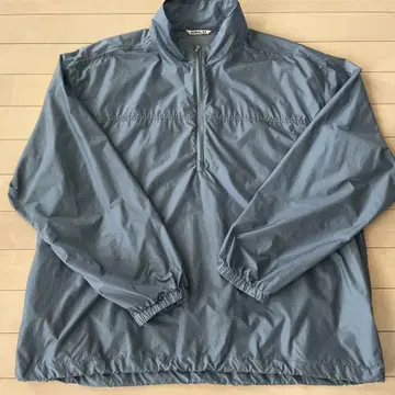 AURALEE | 오라리 LIGHT NYLON HALF ZIP P/O