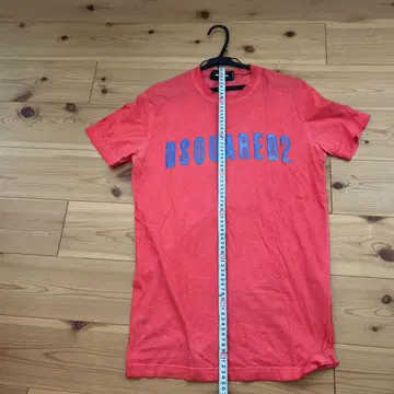 DSQUARED2 빨간색 로고 티셔츠 S