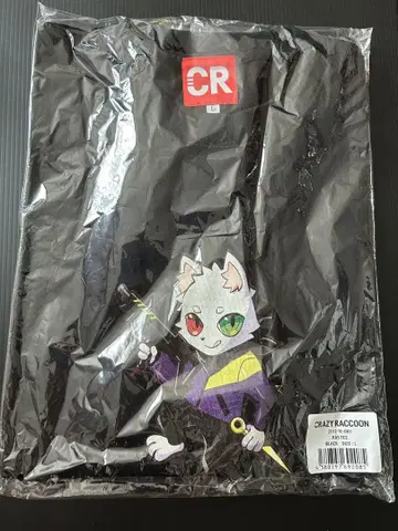 Crazy Raccoon Ras 티셔츠 CR