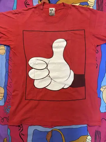 Y2K MICKEY "THUMBS UP" 사이즈: M