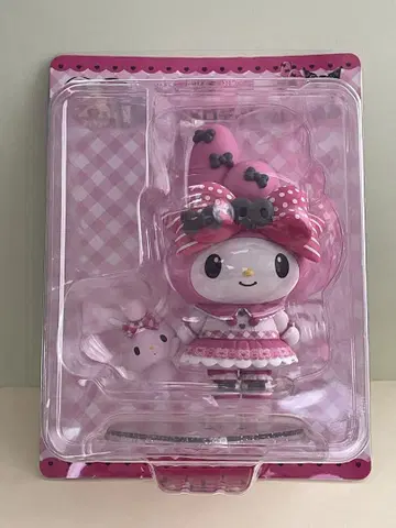 피규어 A상 마이멜로디 마이멜로디와 봉제 인형