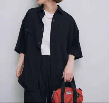 아웃도어 제품 작업용 셔츠 블랙