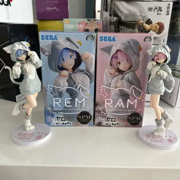 SEGA Re:제로 REM RAM 피규어 세트