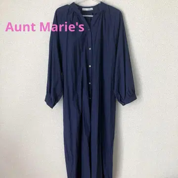 Aunt Marie's 앤트마리스 롱 셔츠 원피스