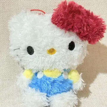 헬로키티 봉제 인형 키링 스트랩 마스코트