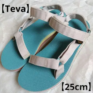 테바 Teva 플랫 폼 유니버셜 25cm 컬러풀 통굽