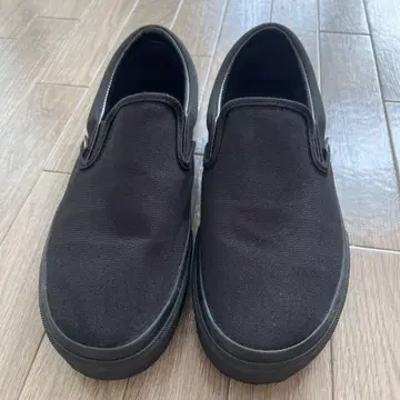 VANS 블랙 슬립온