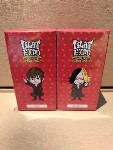 GLAY GRANDFINALE 멤버 피규어 JIRO&HISASHI
