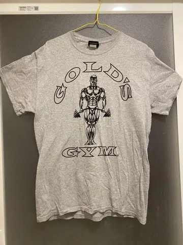 GOLD'S GYM 티셔츠 그레이