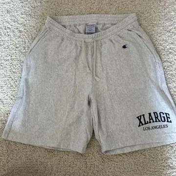 XLARGE 챔피온 S 그레이 숏팬츠