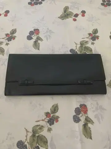 코메스 COMTESSE 블랙 가죽 클러치백 앤티크 서독일제