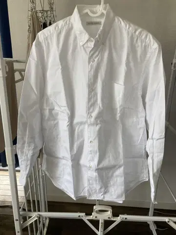 UNITED ARROWS 화이트 버튼 다운 셔츠 토마스 메이슨