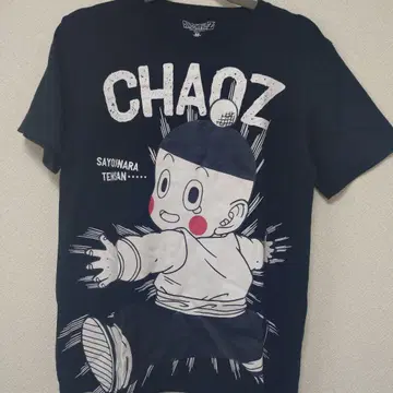 드래곤볼 Z CHAOS 티셔츠 M 사이즈 블랙