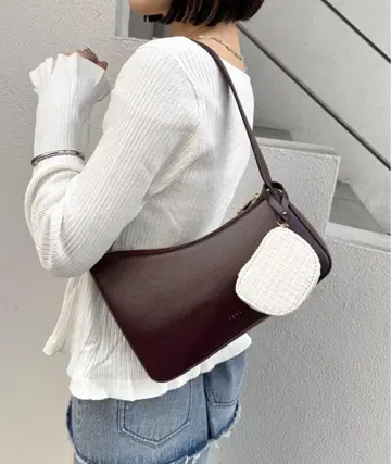 loti 파우치가 있는 문 BAG 보르도