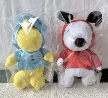 SNOOPY 스누피 봉제 인형 2개 세트