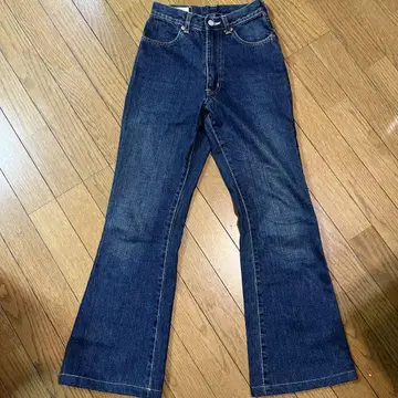70년대~80년대 SOMETHING 부츠 컷 데님 빈티지