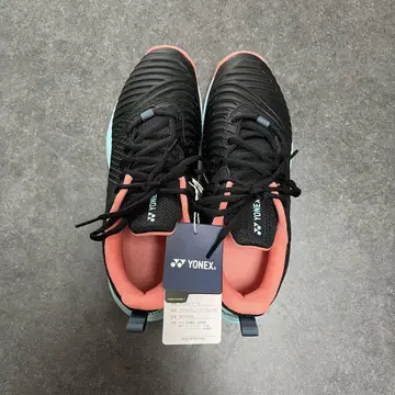 YONEX 테니스화 블랙/핑크