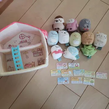 스미코구라시 테노리 봉제 인형 11개 + 스미코 하우스 세트