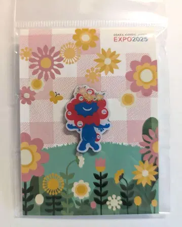 EXPO2025 간사이 엑스포 핑배치 플라워 새상품