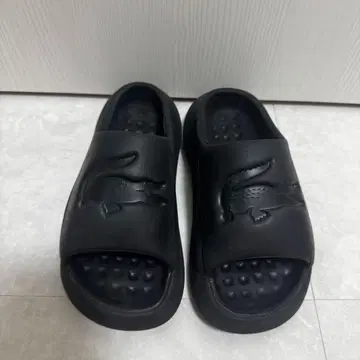 LACOSTE 라코스테 블랙 슬라이드 샌들